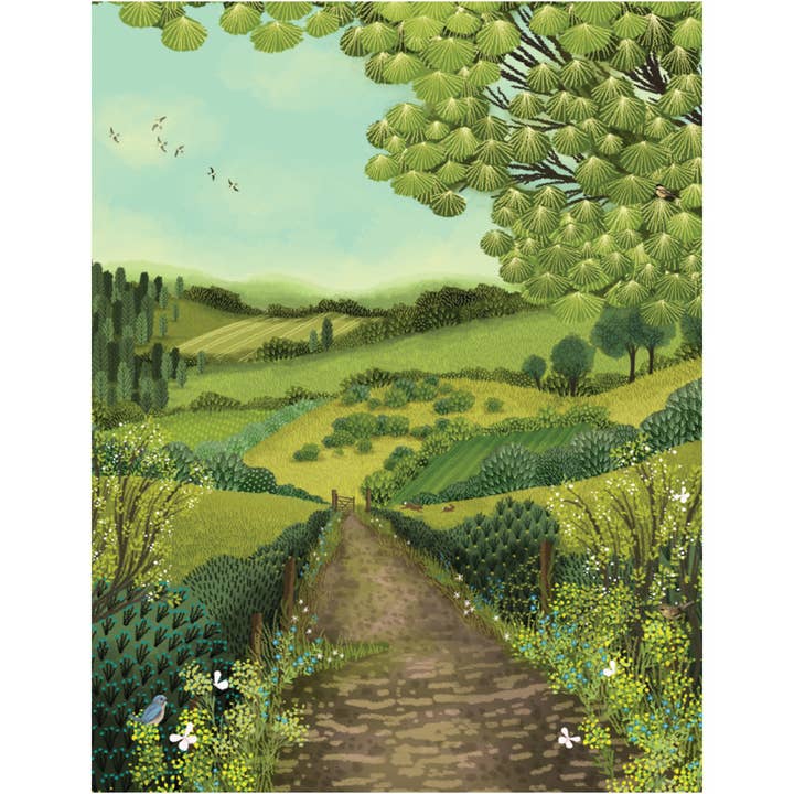 Tarjeta de Condolencias del Tranquilo Campo para venta al por mayor de Studio Eleven Papers