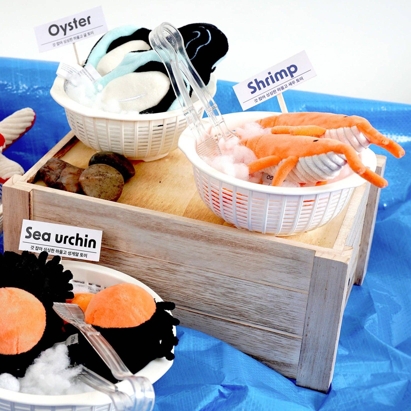 HOWLPOT. USA - Vente Jouet – chien - Jouet crevette Fresh Sea Food de la série océan HowlGo6