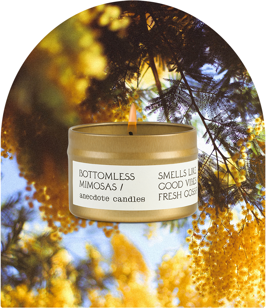 Anecdote Candles – Engroshandel Glaslys – Bottomless Mimosas (citrus og bergamot) stearinlys10