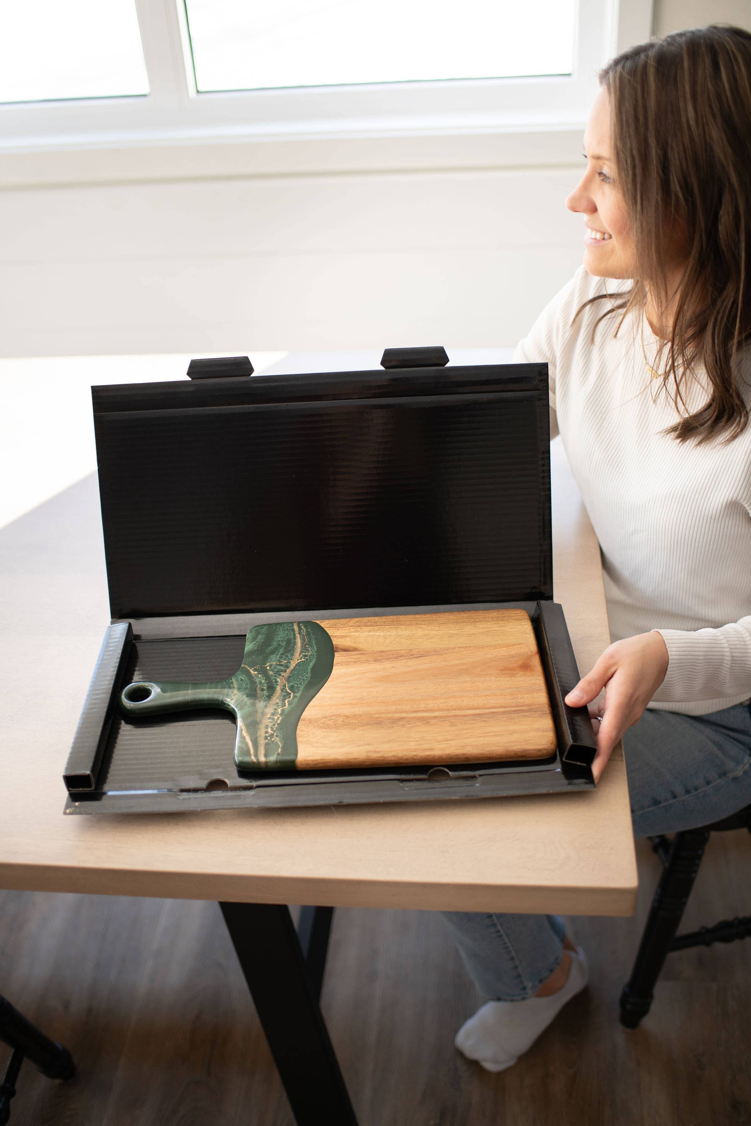 Lynn & Liana Designs - Wholesale Cheese Board - Charcuterie Board - Medium 8" x 16" NO TARIFFS!38