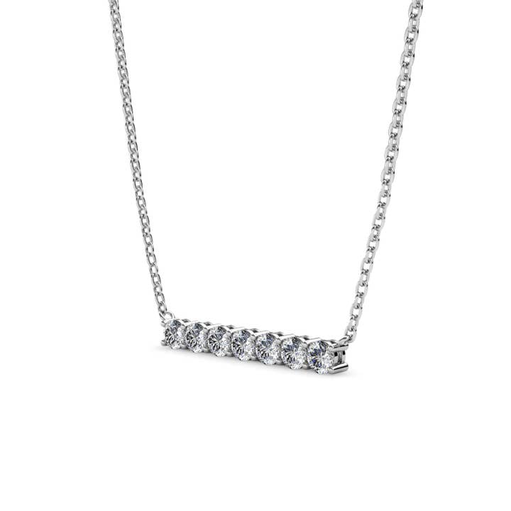 CARALI / MYC Paris - Wholesale Locket Necklace - Myriad Birthe Stone Pendants - Silver and Crystal