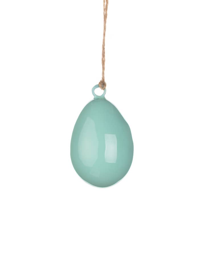 Mint Hanging Egg for wholesale by Shoeless Joe Ltd