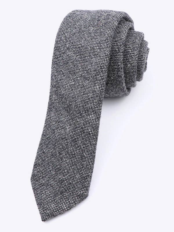 Gray Tie No. 3 Men's Wool "Claude" for wholesale by Unipap's
