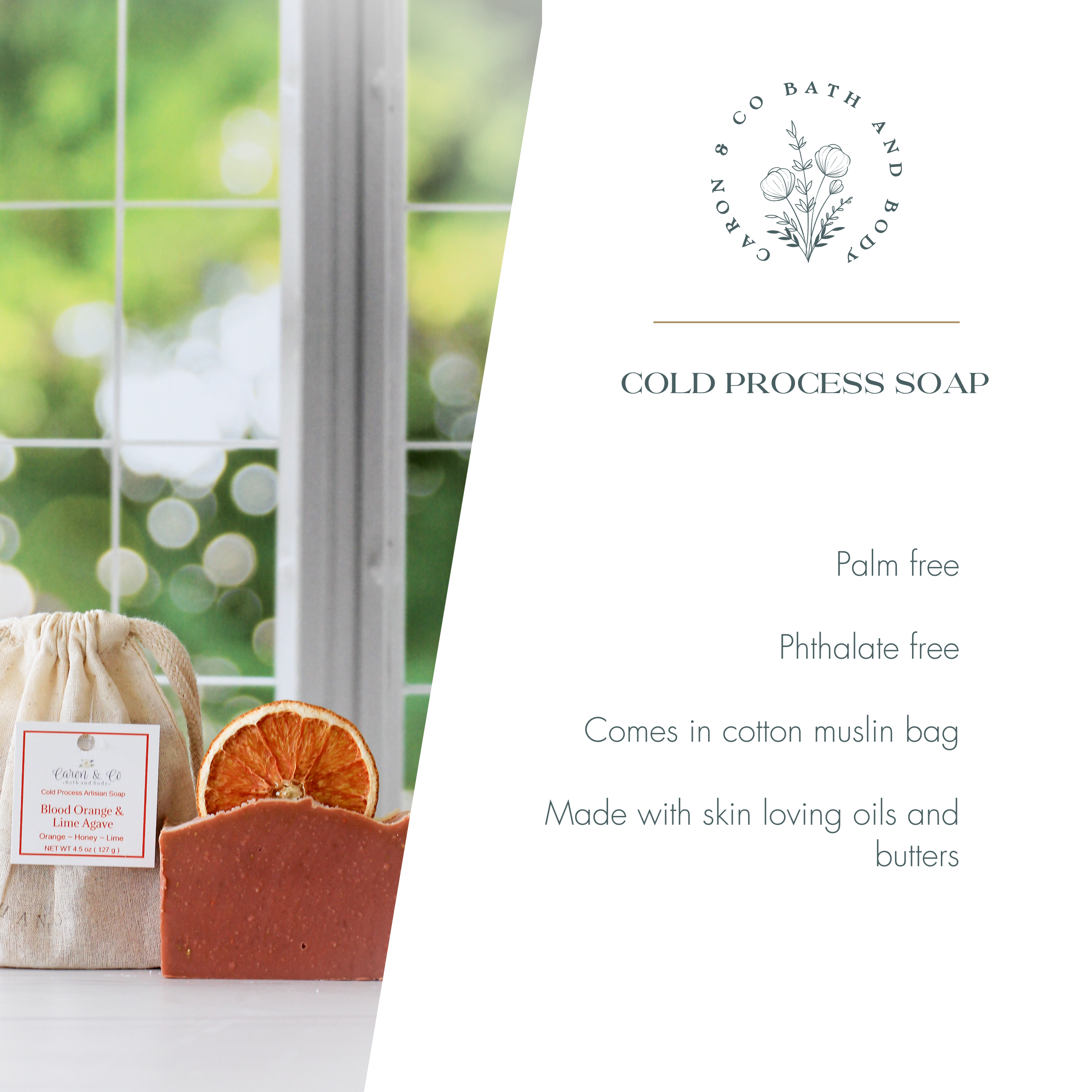 Caron & Co Bath and Body - Wholesale Bar Soap - French Countryside Soap ~ Slice 2