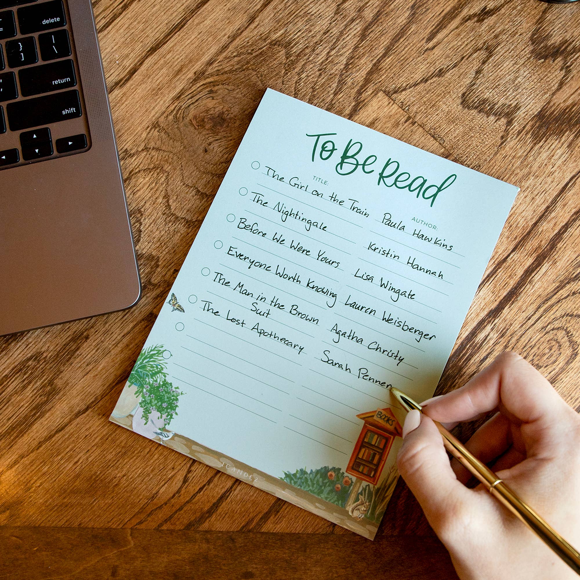 1canoe2 | One Canoe Two Paper Co. - Wholesale Kladblok - Te Lezen Boeken Tracker 6x8 Notitieblok1