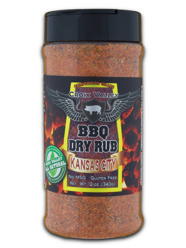 Croix Valley Kansas City BBQ Dry Rub for wholesale by Croix Valley Foods