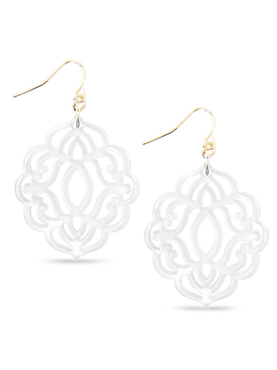 ZENZII Jewelry – Engroshandel Hængeøreringe og creoløreringe – Barok Resin Drop Øreringe13