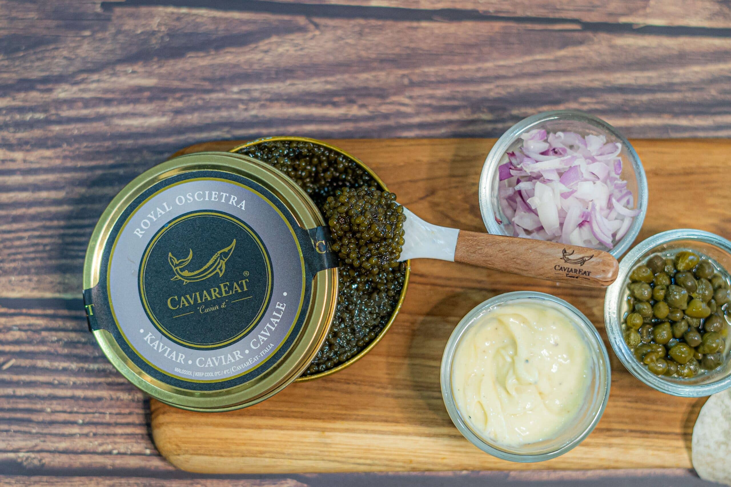 Truffleat srl - Vente Poissons/fruits de mer - Caviar Royal Oscietra de l'esturgeon russe3