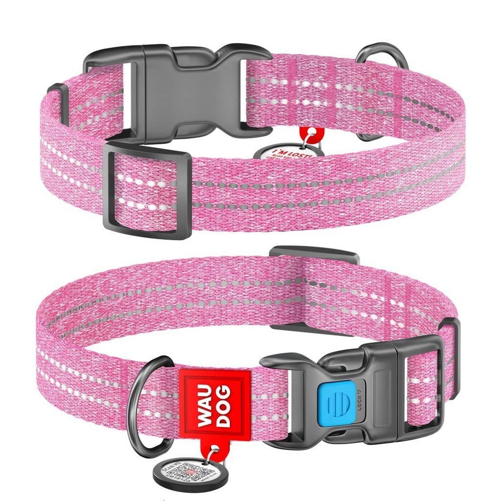 WAUDOG - Wholesale Pet Collar - Dog - Re-cotton Collar With Plastic Clasp2