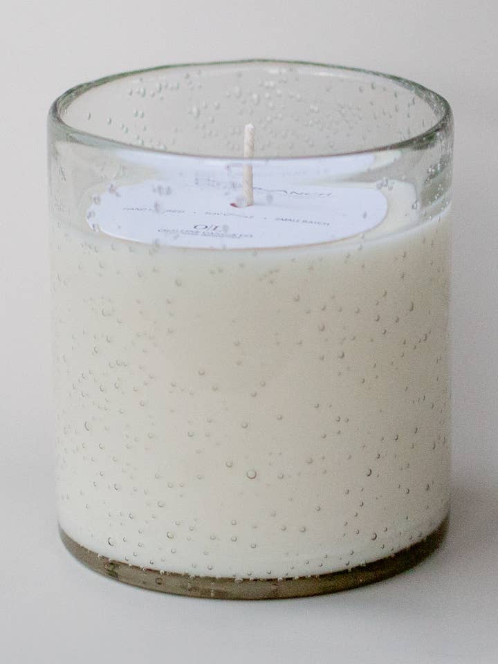 Clear Bubble Candle for wholesale by Old Line Candle Co