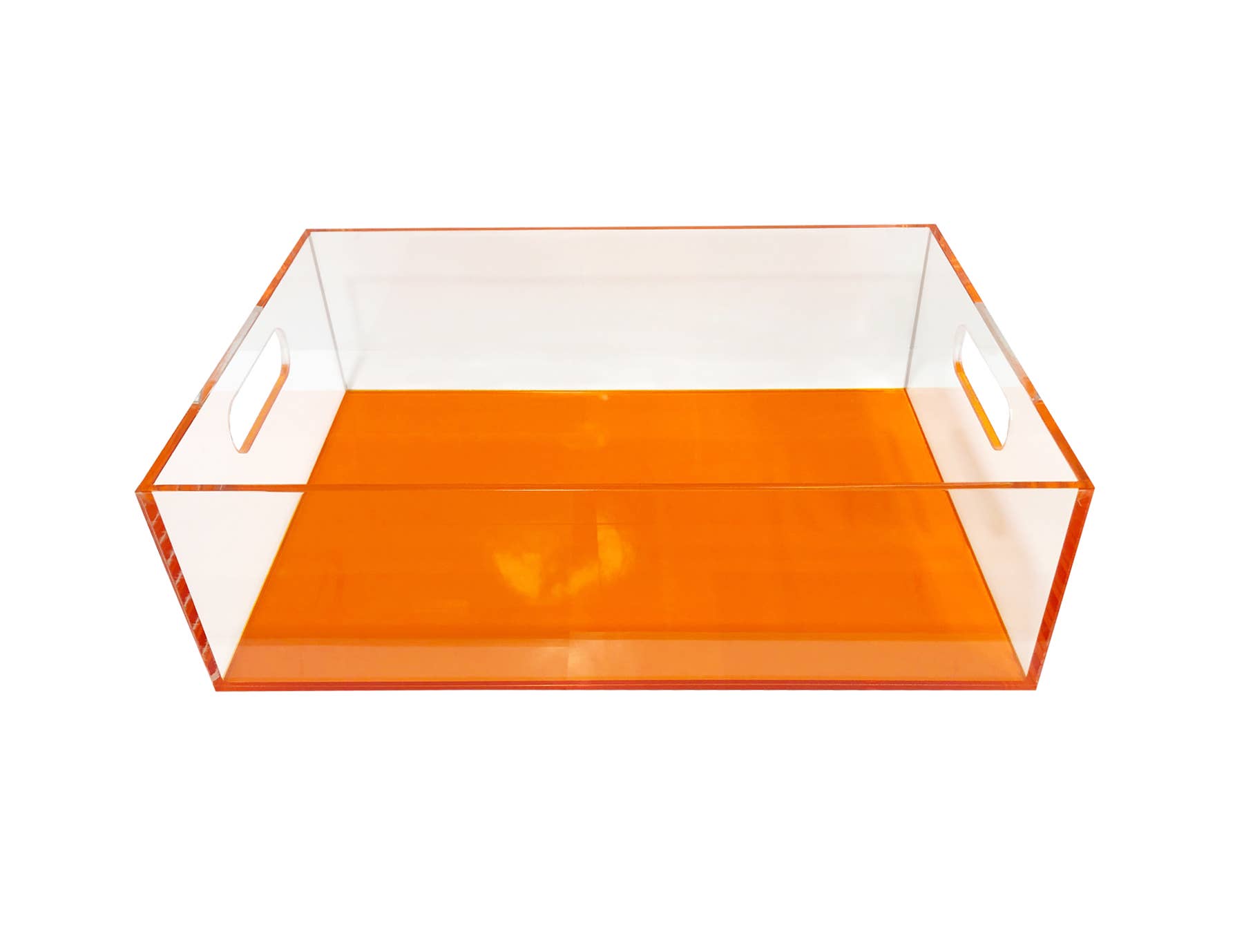 Decorium Living – wholesale Skrivbordsorganisatör – Neonfärgad förvaringsbox i lucite2