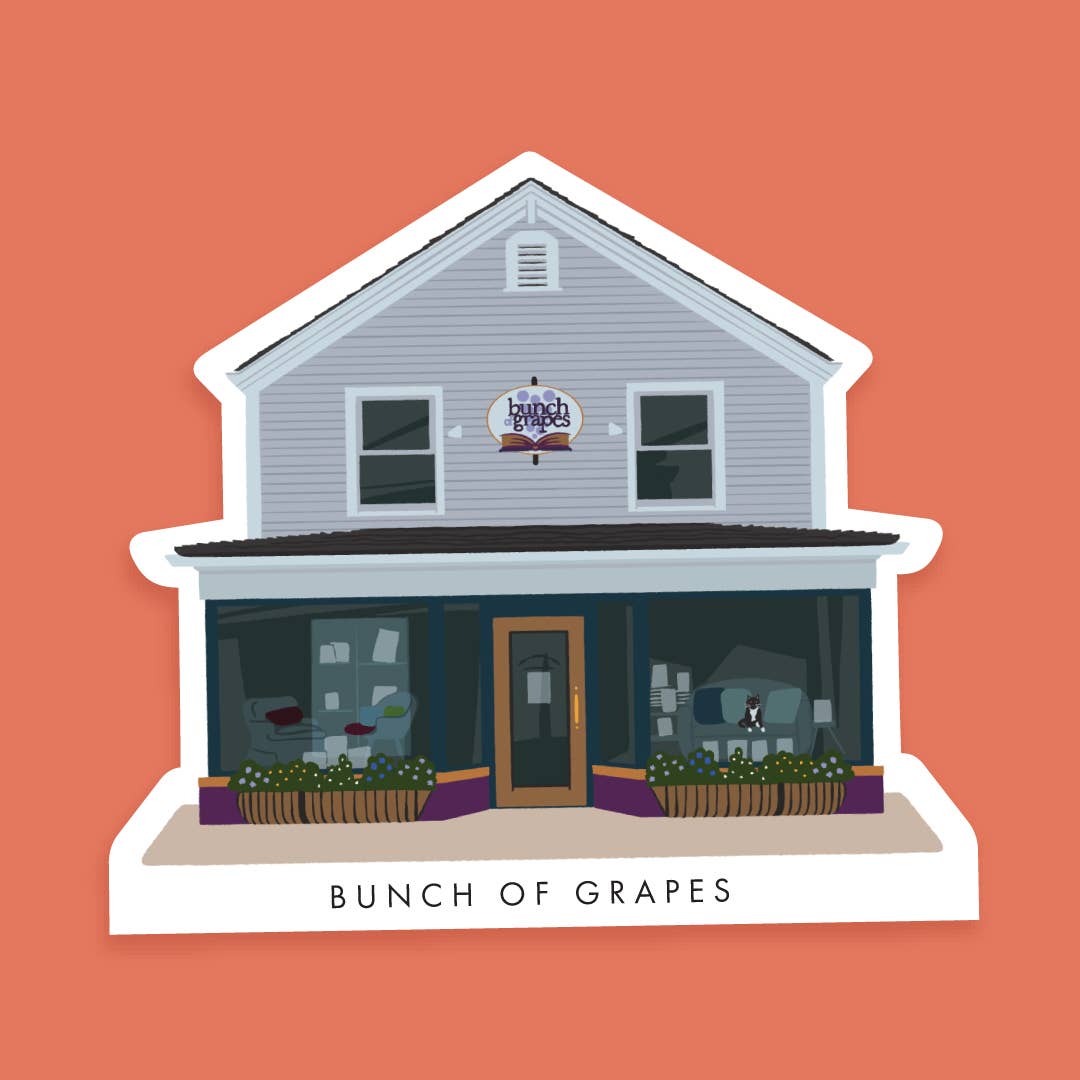 Bookishly (US Duties Paid) – wholesale Sticker – Indie Storefront Illustration Custom Die Cut Stickers2