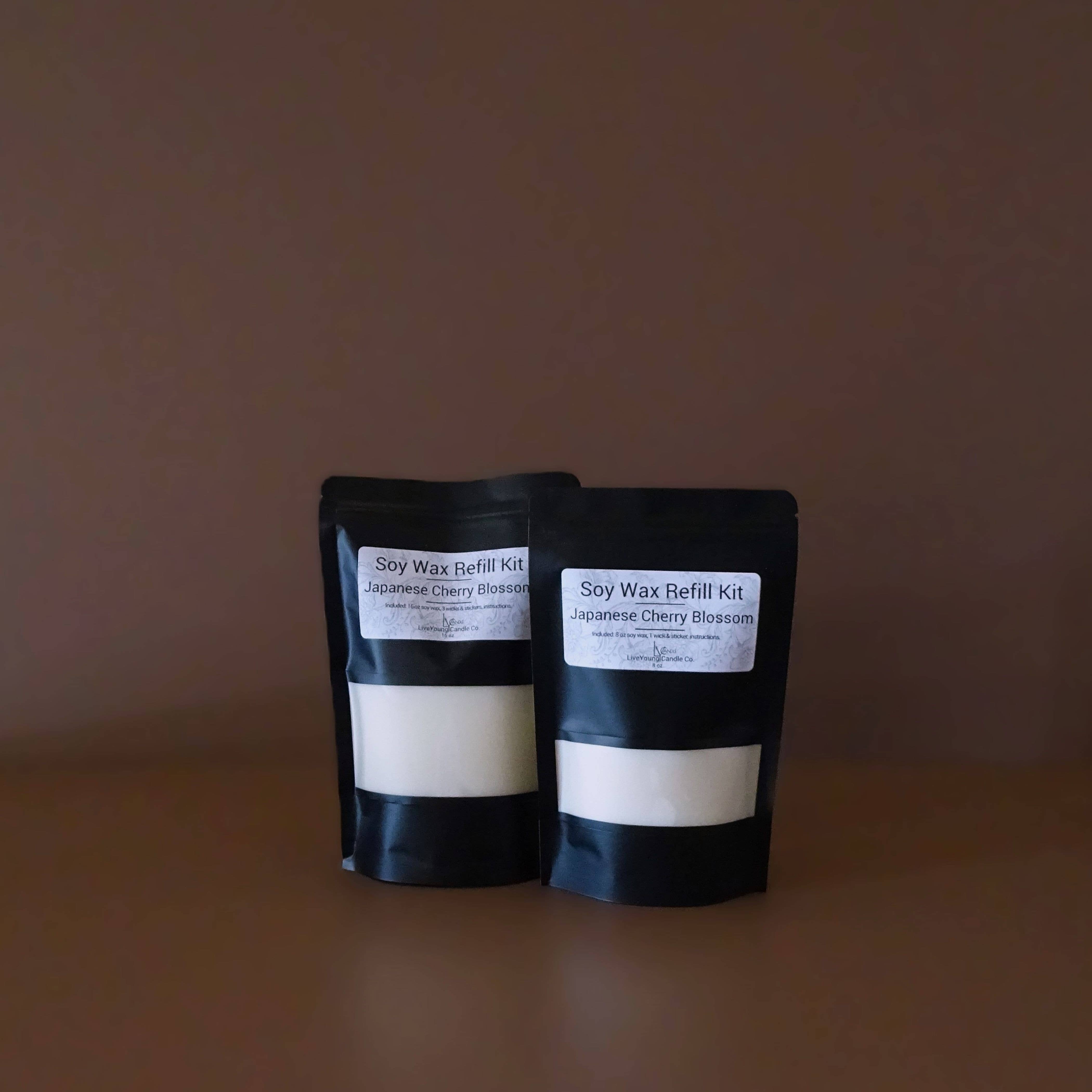 LiveYoung Candle Company - Wholesale Wax Melt - *Spring Scents* - Candle Refill Kits1