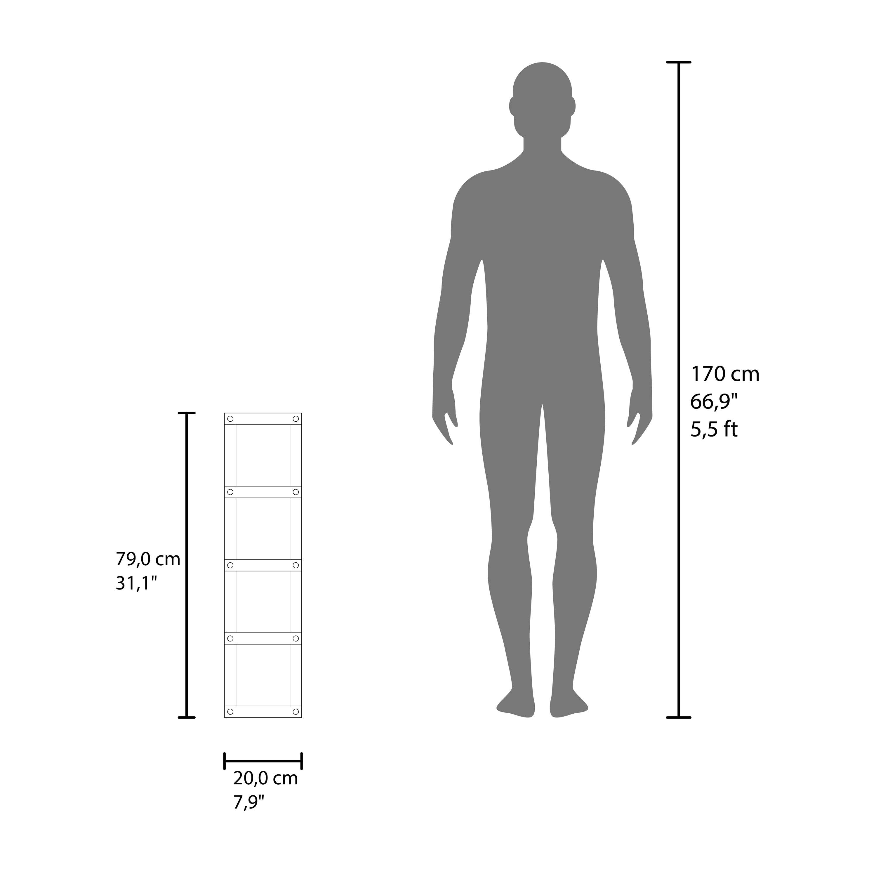 Natural Oak Arlington 5-Tier Wall Towel Rack, Vertical Storage Organizer for Bathroom Towels and Accessories for wholesale on Faire6