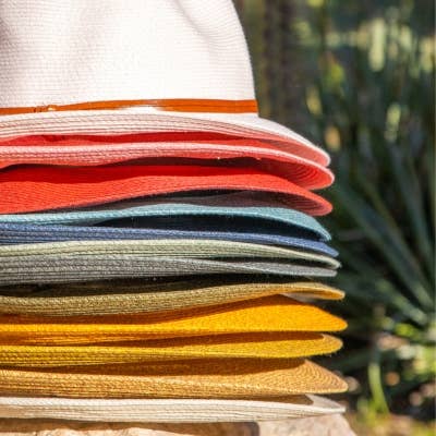 TRAVAUX EN COURS... - Wholesale Straw Hat - Unisex - PAPER HAT leather link5