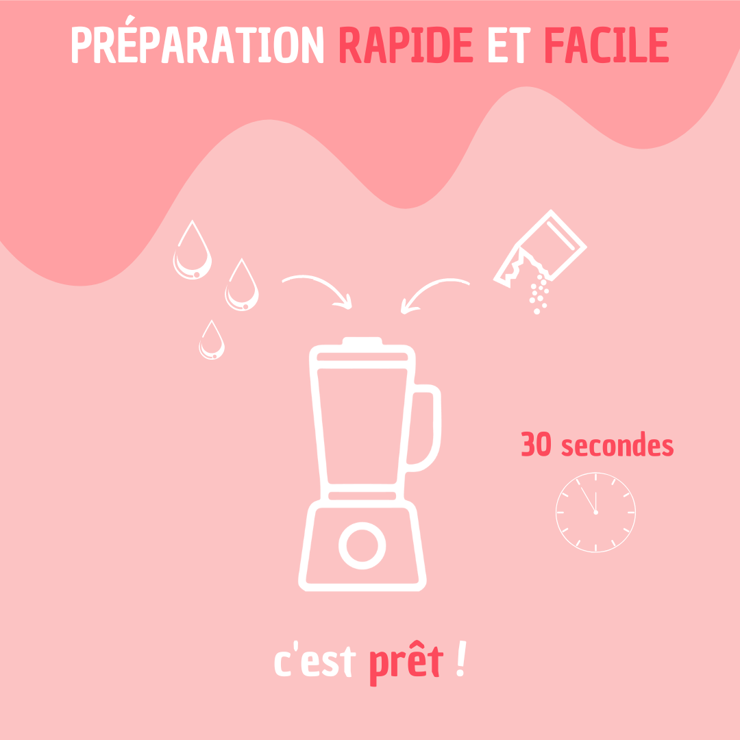 Natural Food Innovation - Wholesale Powdered Health Drink - BULK Pink - Smoothie Preparation3