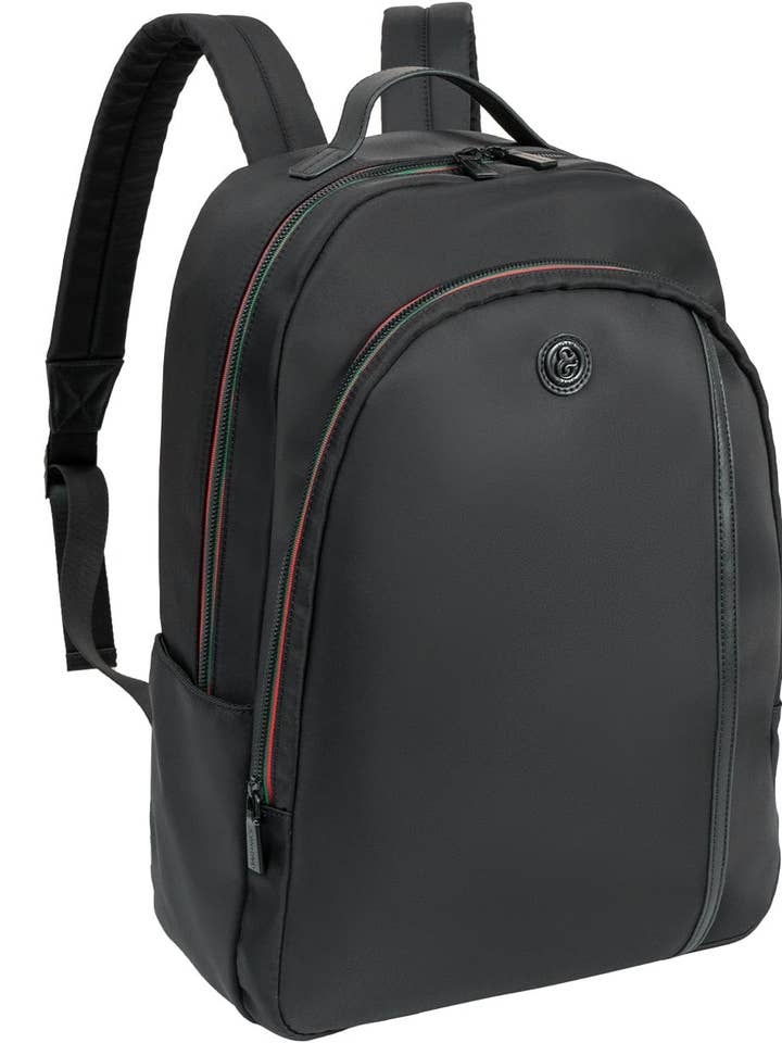 Joan & David rygsæk i twill nylon til sport og arbejdsbøger, 19 tommer for engroshandel hos Magid