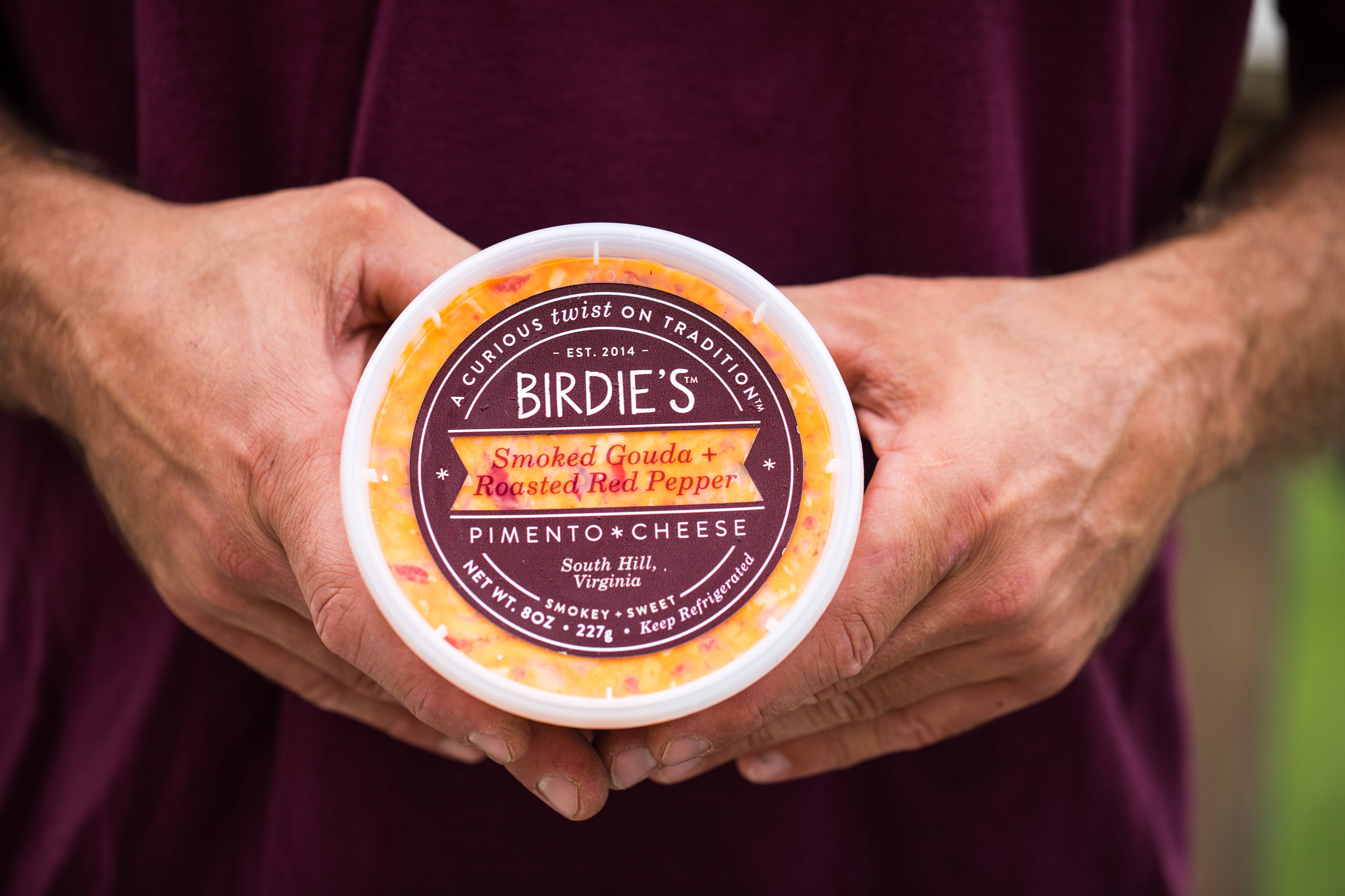 Birdie's Pimento Cheese - Wholesale Cheese - Smoked Gouda + Roasted Red Pepper & Garlic Parmesan Mix2