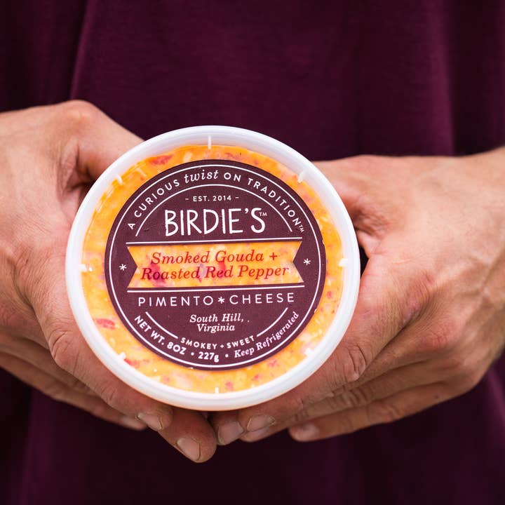 Birdie's Pimento Cheese - Wholesale Cheese - Smoked Gouda + Roasted Red Pepper & Garlic Parmesan Mix2
