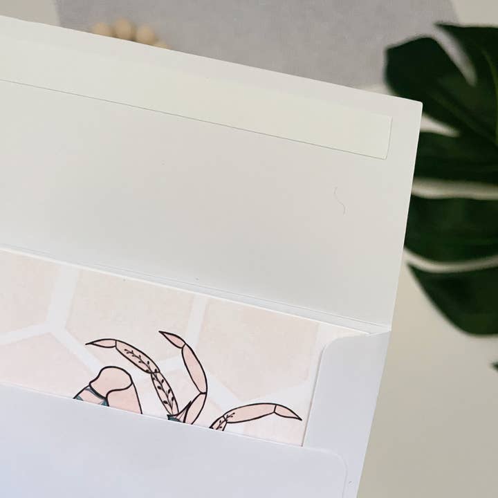 Jami Creates - Wholesale Everyday Greeting Card - Floral Crab Maryland Greeting Card5