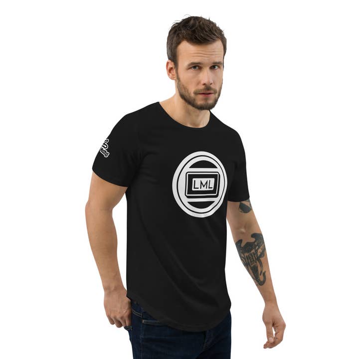 Men's LML Clothing Curved Hem T-Shirt for wholesale by LML Clothing by Halfwait