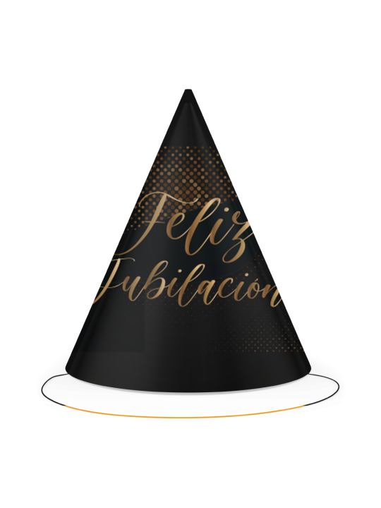 Dream Party - Wholesale Party Hat/Crown - 6 Retirement Hats0