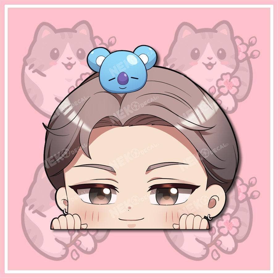 Nekodecal - Wholesale Sticker - Chibi BTS Peekers1