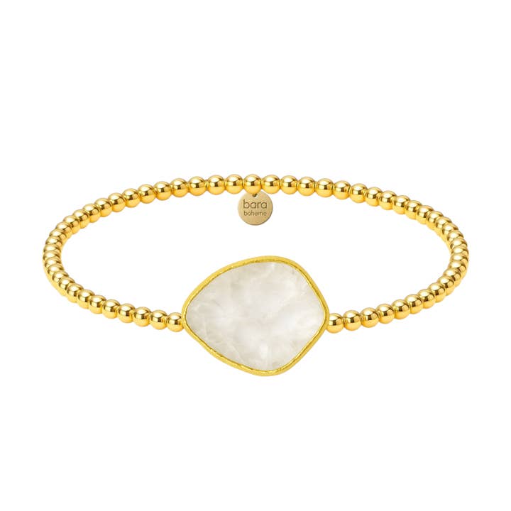 SPS | Armband med guldpläterad skiva för wholesale av bara boheme