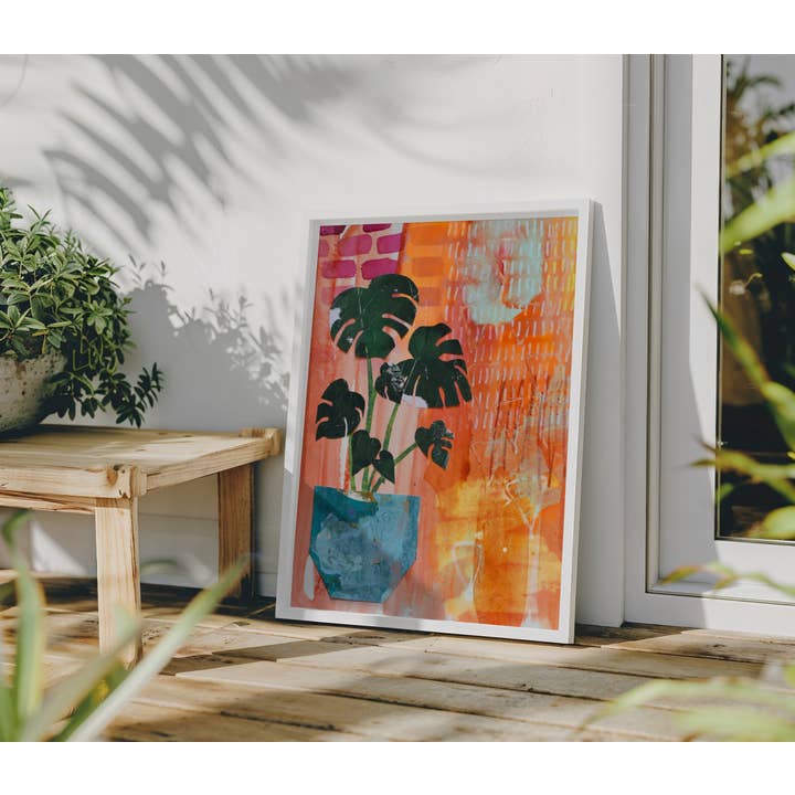 LinHopArt - Wholesale Art Print - Monstera Plant- Fine Art Print 1