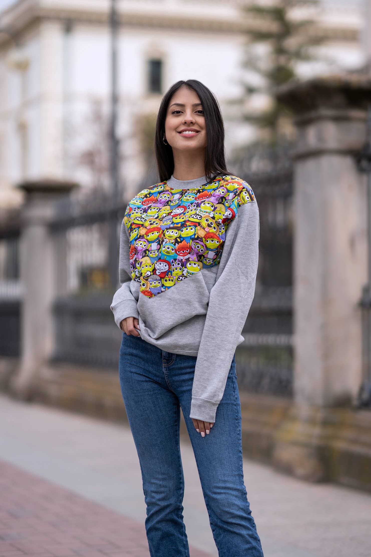 NONA PAPALLONA - Wholesale Graphic Sweatshirt - Women's - Carnaval Unisex