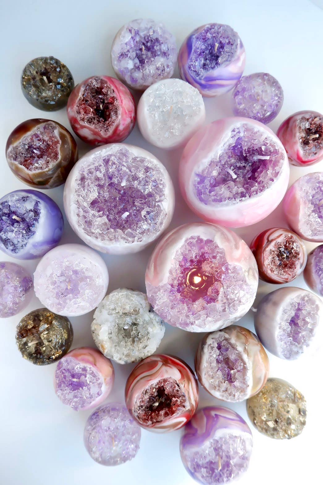 House of Shokunin - Wholesale Novelty Candle - L Handcrafted Crystal Scented Candle, Crystal Candle, Decorative Candle, Home Decor, Living Space Decoration, Spiritual Gift Decorative Candle Artist Candle6