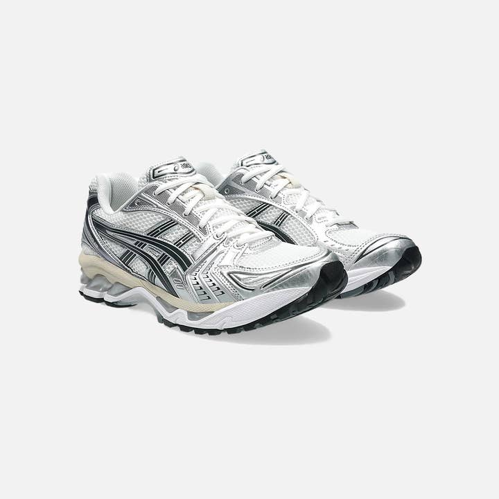GEL-KAYANO 14 WHITE/GRAPHITE GREY and other Purchase wholesale running shoes. Free returns & net 60 terms on Faire trending on Faire.