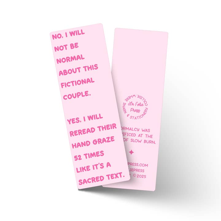 Sacred Text Romance Funny Bookmark for wholesale by La Folie Press