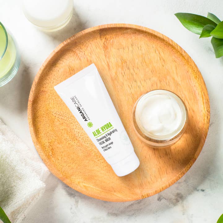 ARGANICARE - Wholesale Facial Cleanser - Skin Care Aloe Vera - Hydrating Face Wash