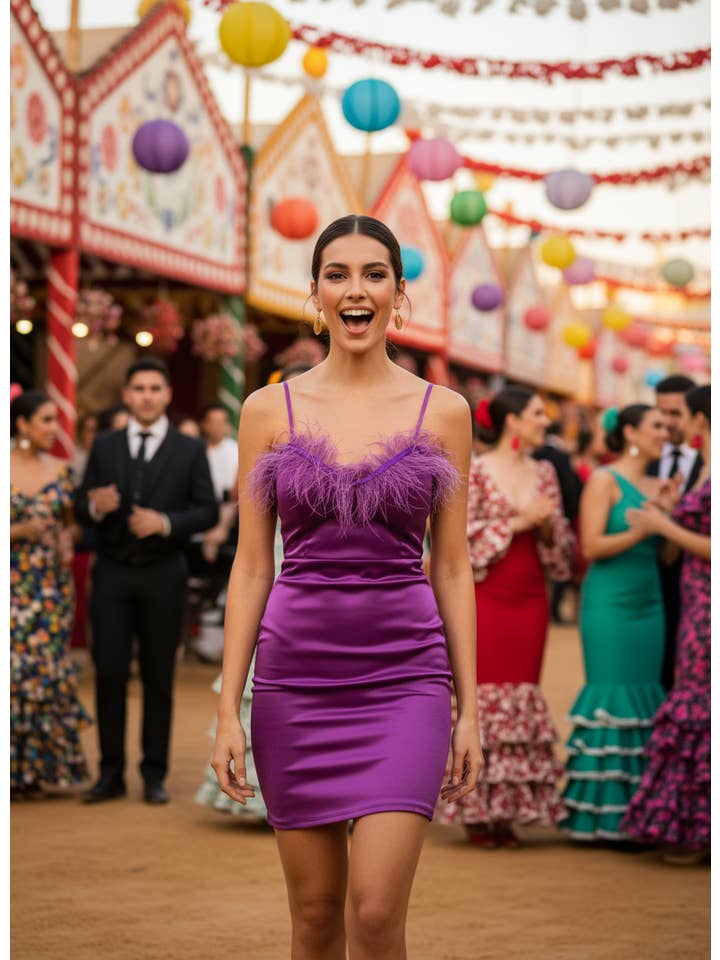 BOUGAINVILLE SHORT DRESS BUGANVILLA 22256 for wholesale on Faire