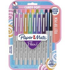 Everyday Supply Co - Wholesale Pen - Flair Ultra Fine Candy Pop Felt Tip Pens, 16-Pack