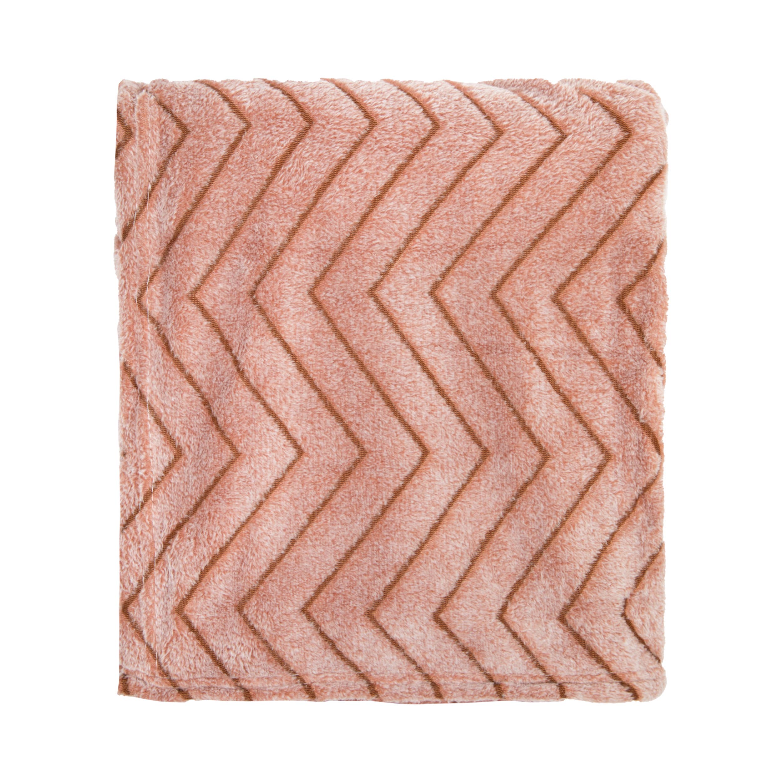 Arkwright Home - Wholesale Throw Blanket - Fleece Throw Blankets, Chevron Pattern15