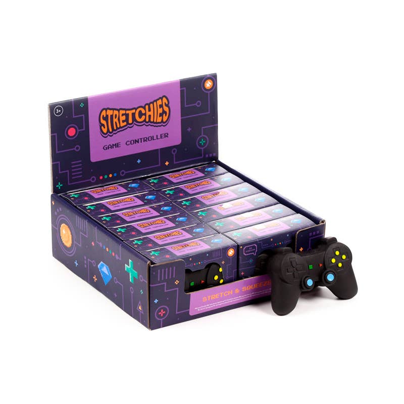 Puckator Ltd – Engroshandel Stressaflastningsbold/-æltemasse – Strækbart Game Over Spilcontroller Legetøj0