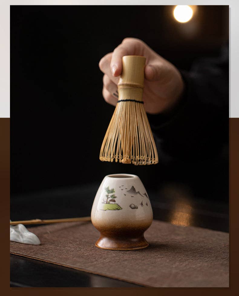 Gohobi （We cover U.S. import duties） - Wholesale Tea Set - Gohobi Ceramic Matcha Set 05023