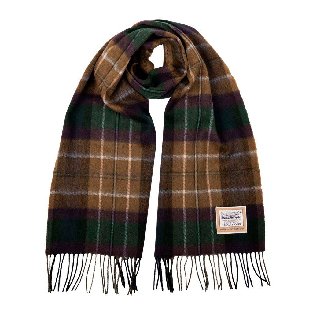 Eurostick - Wholesale Scarf - Unisex - Pure Wool Tartan Check Scarf87