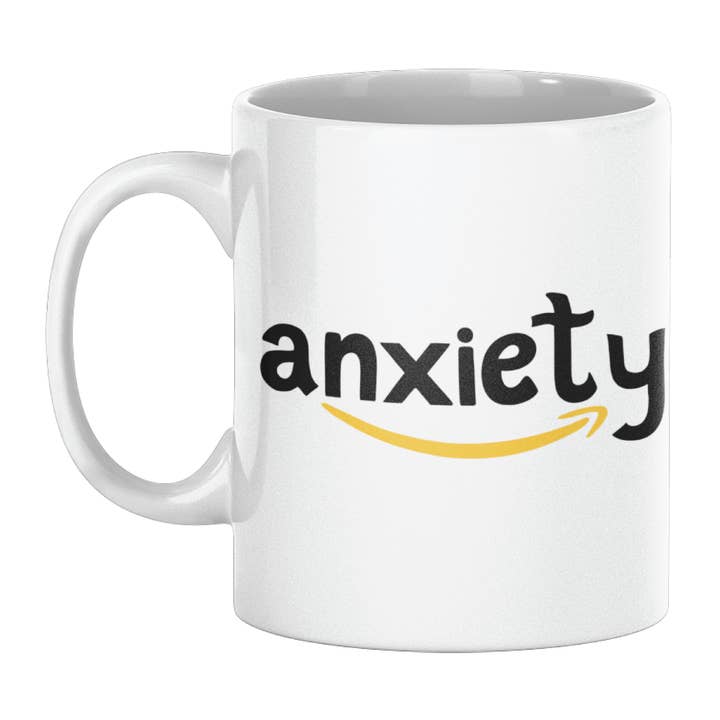 "Anxiety" Parody Mug for wholesale by Lucky Mfg. Co.