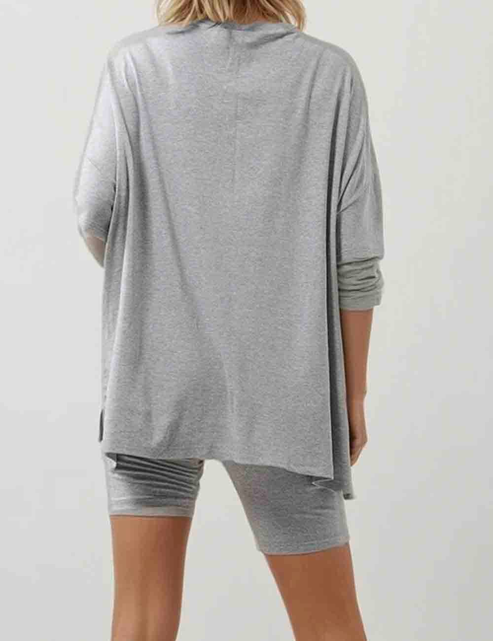 Sweetkama - Wholesale Lounge Set - Women's - Ladies Loose Top and Shorts 2PCS Casual Tee Set SKST2312933