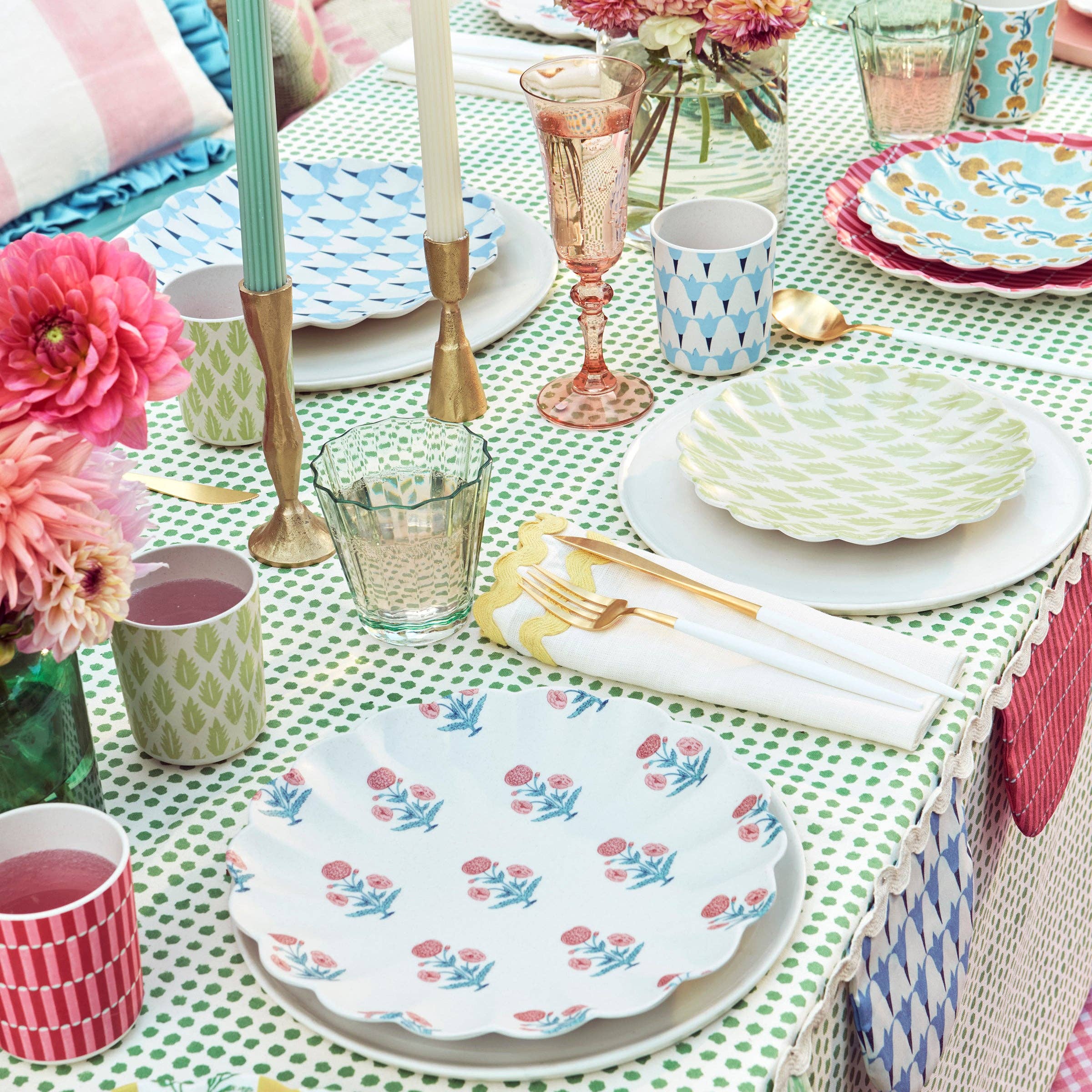 Meri Meri - Wholesale Disposable Plate - Meri Meri x Molly Mahon Reusable Large Plates1