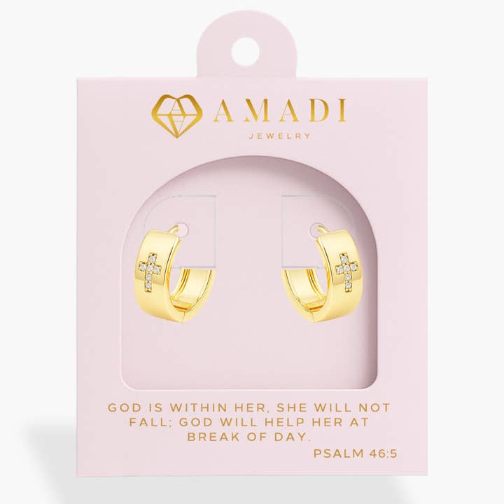 Guard your Gates Huggies (Proverbs 4:20-23) for wholesale by AMADI Jewelry