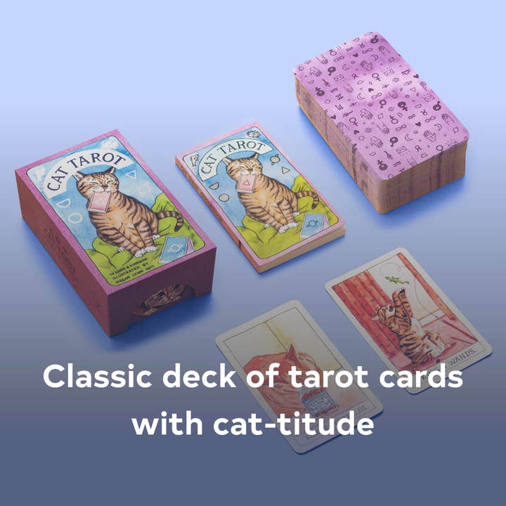 Chronicle Books - Wholesale Tarot Cards - Cat Tarot