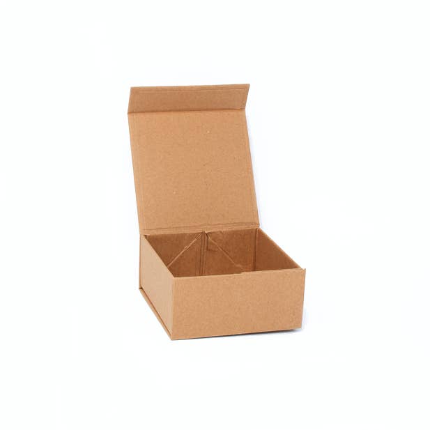 Inca UK - Wholesale Gift Box - 10x10x5cm. Kraft Gift Box. Magnetic Closure