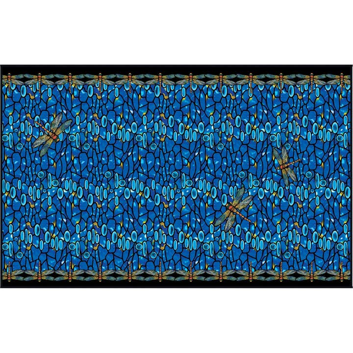 RainCaper - Wholesale Beach Towel - Tiffany Dragonfly Oversized Beach Towel - Microfiber, Quick-Dry5