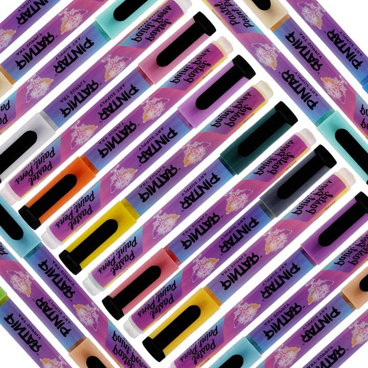 Pintar Art Supply - Wholesale Marker - PINTAR Art Supply 16 Pack Acrylic Premium Vibrant Pastel Paint Pens Medium Tip 5.0mm Tips, Glossy, Japanese Ink Use On Rocks, Glass, Ceramic, Plastic