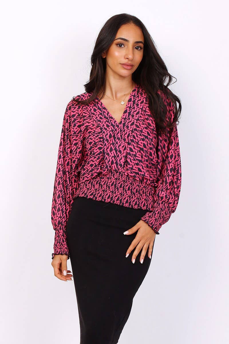 LORIANE - Venta al por mayor Blusa - Mujer - Blusa estampada de talla única 2108813