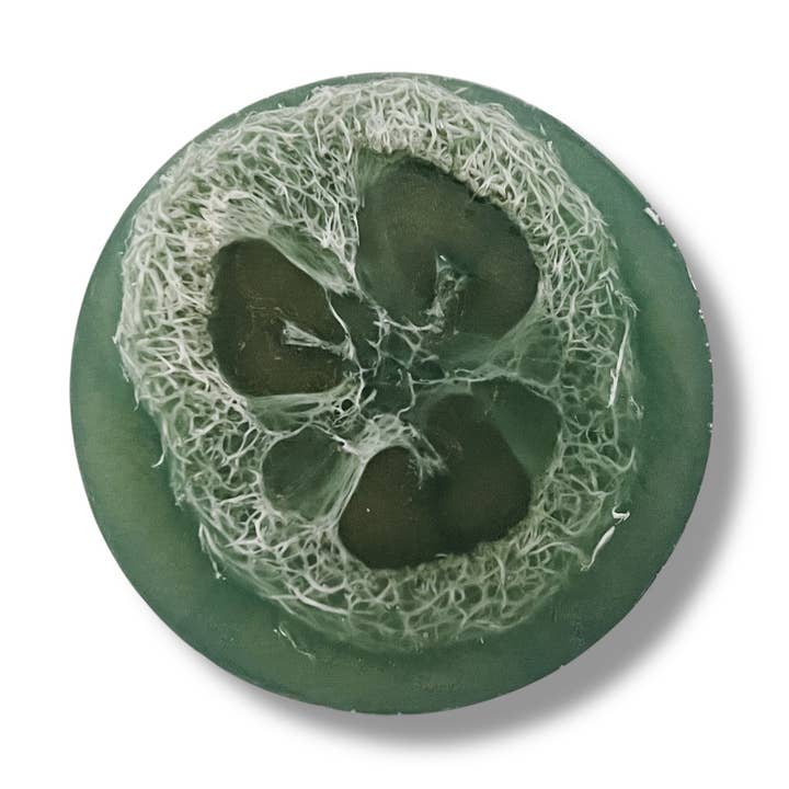 Handcrafted Loofah Soaps - Forest Mist for wholesale by Modern Skyn Alchemy LLC.